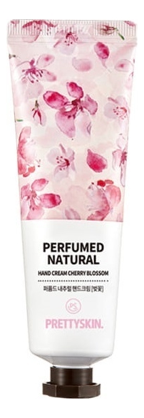 Парфюмерный крем для рук с экстрактом цветков вишни Perfumed Natural Hand Cream Cherry Blossom 30мл