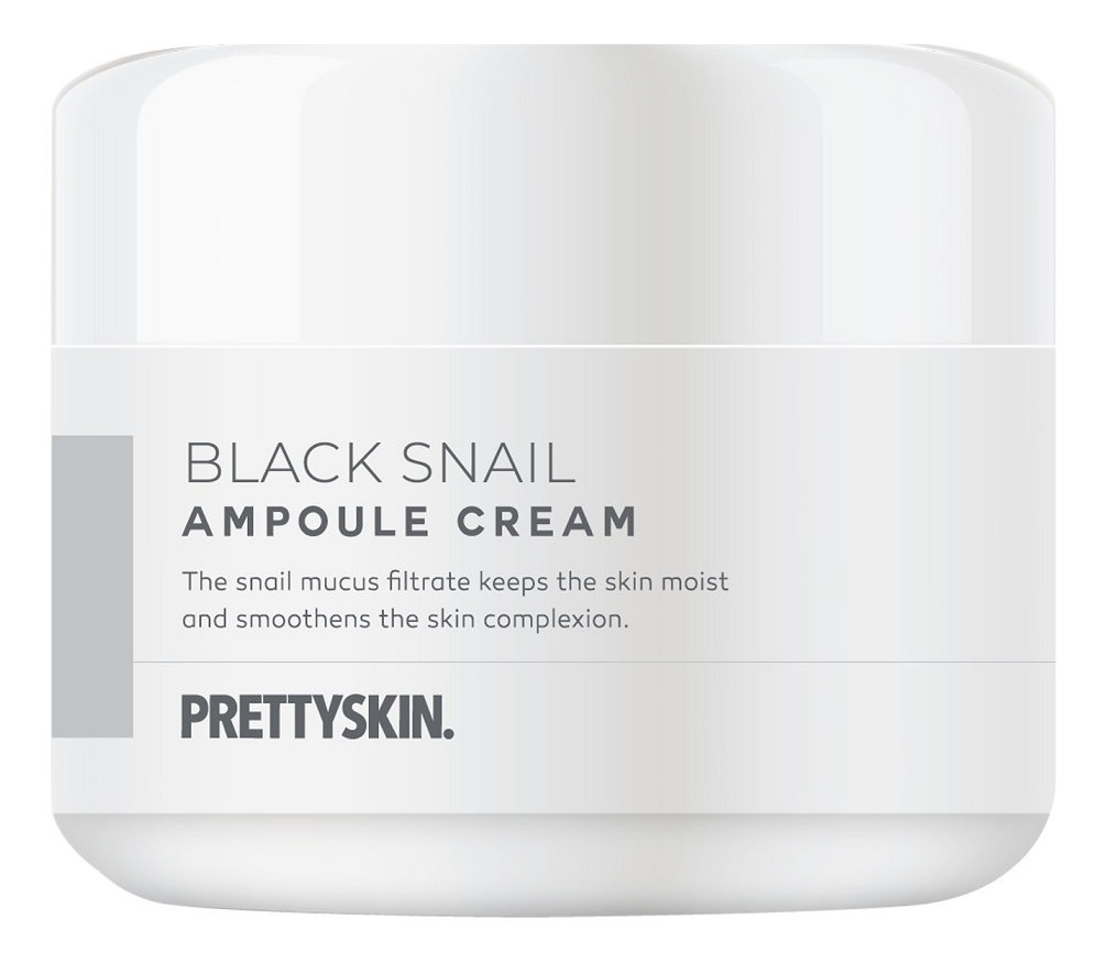 Ампульный крем для лица с муцином черной улитки Black Snail Ampoule Cream 50мл