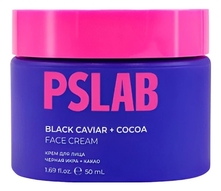Pretty Skin Крем для лица с экстрактом черной икры и какао PS.LAB Black Caviar + Cocoa Face Cream 50мл