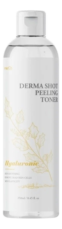 Тонер для лица с гиалуроновой кислотой Derma Shot Toner Hyaluronic 250мл