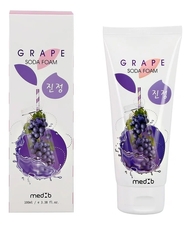 Med B Пенка для умывания с экстрактом винограда и содой Grape Soda Foam 100мл 