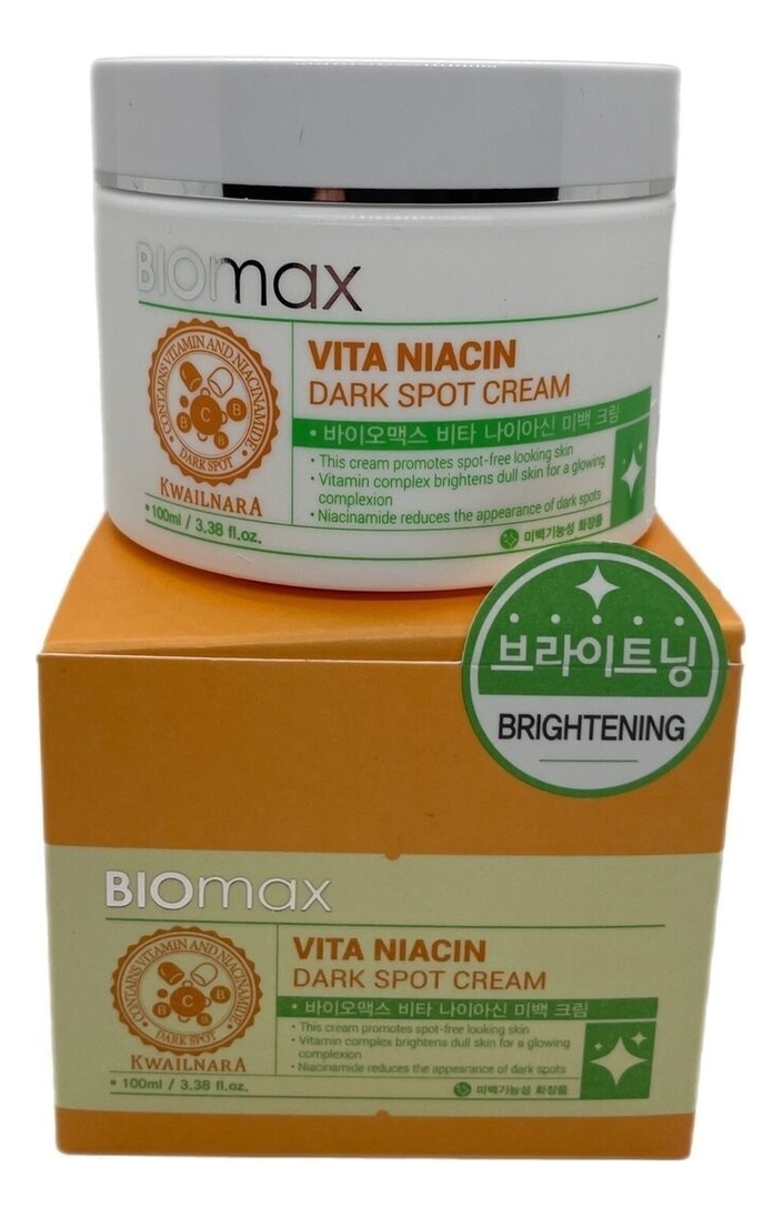Крем для лица витаминный против пигментных пятен Kwailnara Biomax Vita Niacin Dark Spot Cream 100мл