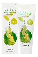 Med B Пенка для умывания с экстрактом зеленого мандарина и содой Green Tangerine Soda Foam 100мл 
