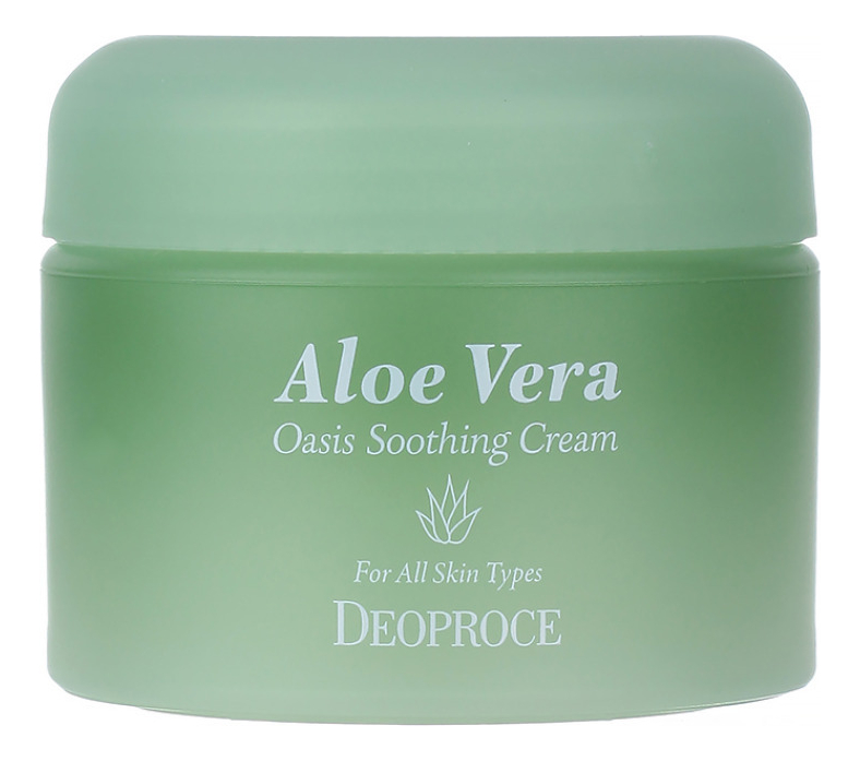 Питательный крем для лица с экстрактом алоэ вера Aloe Vera Oasis Soothing Cream 50г