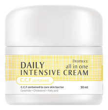Deoproce Интенсивный увлажняющий крем для лица и тела Daily Intensive Cream All In One 50мл