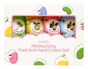 Набор кремов для рук и ног Moisturizing Foot And Hand Cream 4*70мл