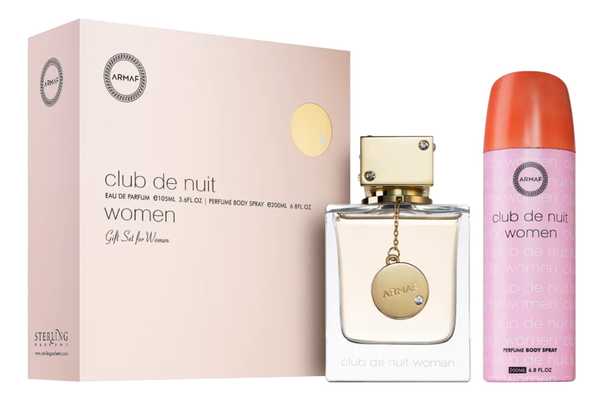 Club De Nuit Woman набор пвода 105мл спрей дтела 200мл 4530₽