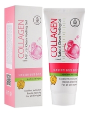 Med B Восстанавливающий гель-пилинг для лица с коллагеном Natural Clean Gel Collagen 100мл 