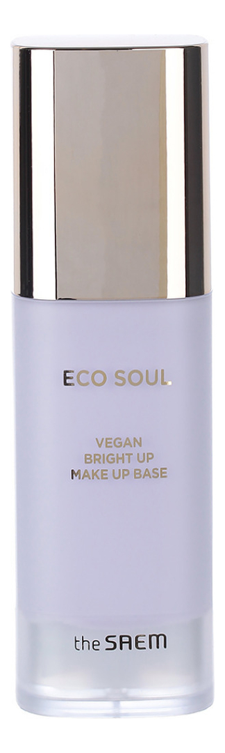 База под макияж Eco Soul Vegan Bright Up Makeup Base SPF30 PA+++ 50мл: 02 Lavender