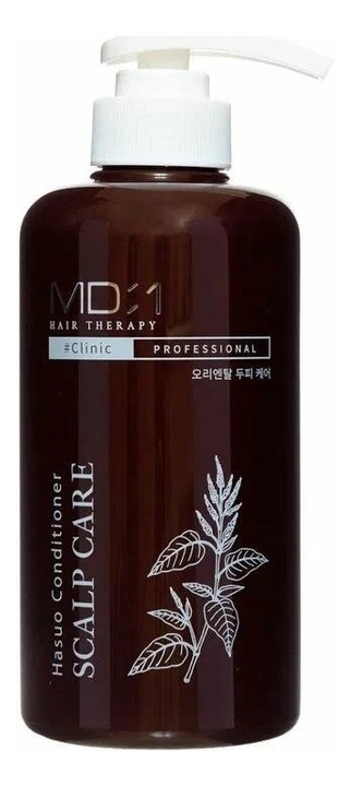 Укрепляющий кондиционер для волос с травяным комплексом MD-1 Hair Therapy Hasuo Scalp Care Conditioner 500мл