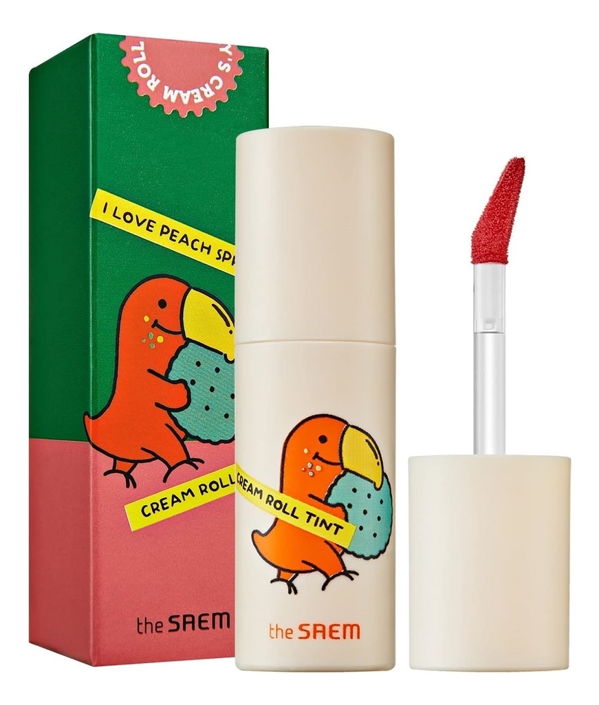 Тинт для губ Seoul Angmusae Saemmy's Cream Roll Tint 36г: 03 Peach Spread