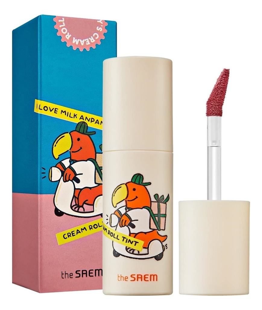 Тинт для губ Seoul Angmusae Saemmy's Cream Roll Tint 36г: 04 Milk Anpan