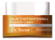 Med B Выравнивающий тон крем для лица с галактомисисом Dr. Some Galactomy Whiteningя+ Ampoule Cream 50мл