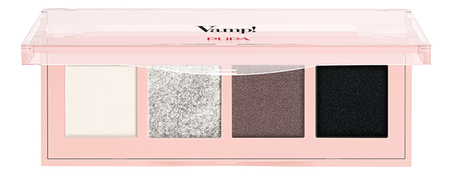 Палетка теней для век Vamp! Palette Of 4 Eyeshadows 5,2г : 005 Насыщенный смоуки