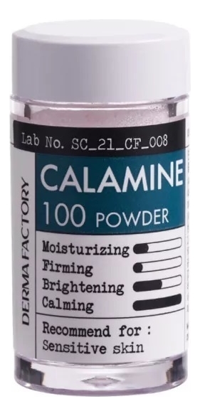 Косметический порошок каламина для ухода за кожей Calamine 100 Powder 6г косметический порошок ниацинамида для ухода за кожей niacinamide 100 powder 9г