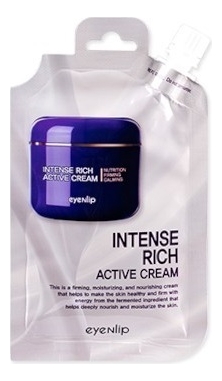 Укрепляющий крем для лица с экстрактом ферментированных соевых бобов Intense Rich Active Cream: Крем 25г