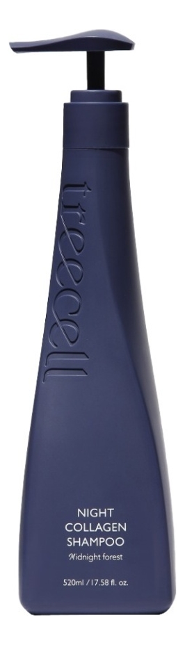 Ночной шампунь для волос с коллагеном Полночь в лесу Night Collagen Shampoo Midnight Forest: Шампунь 520мл