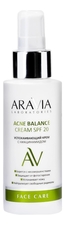 Aravia Успокаивающий крем с ниацинамидом Acne Balance Cream SPF20 100мл
