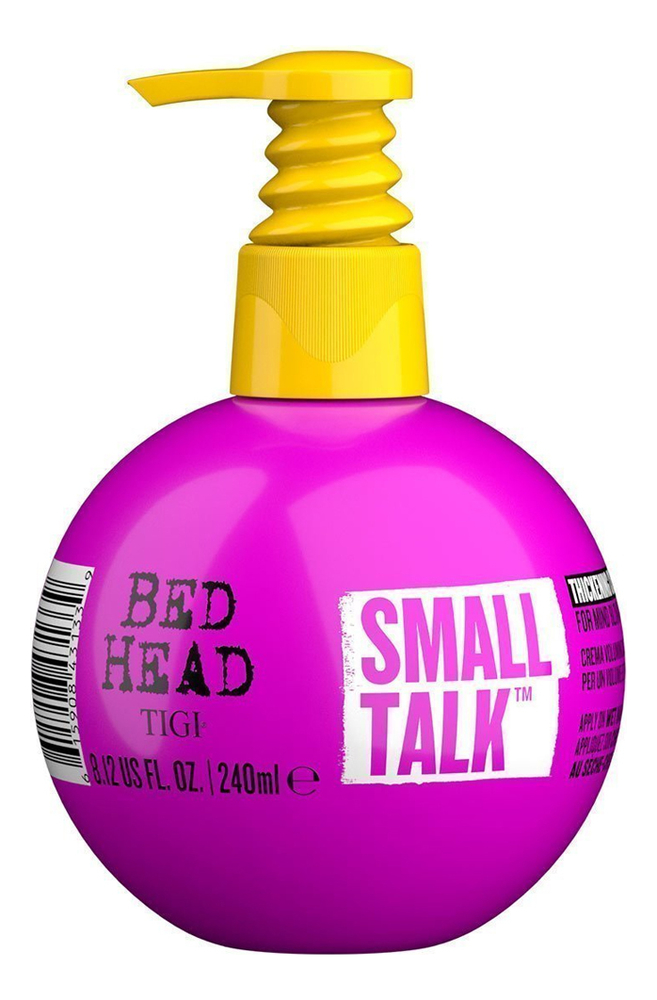 Крем для придания обьема волосам Bed Head Small Talk 240мл: Крем 240мл крем для придания объема волосам tigi bed head small talk 240 мл