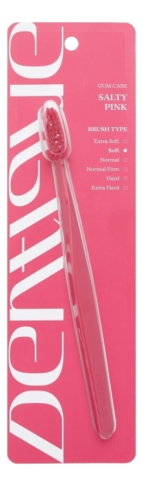 Зубная щетка Розовая соль Salty Pink Toothbrush (мягкая)