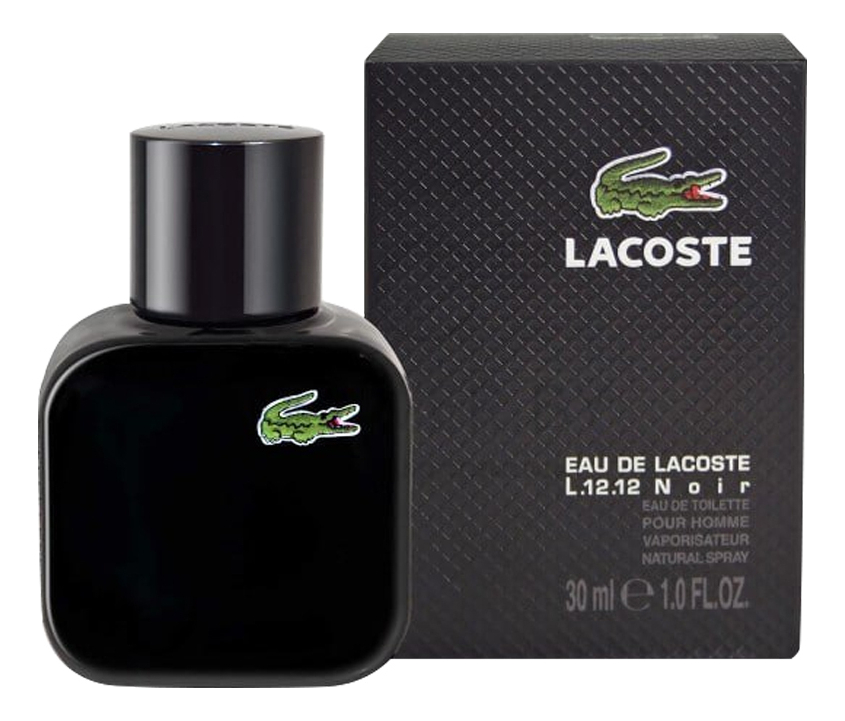 

Eau de Lacoste L.12.12 Noir: туалетная вода 30мл, Eau De Lacoste L.12.12 Noir