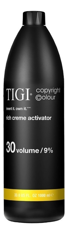 Крем-проявитель для окрашивания волос Copyright Colour Activators 1000мл: Крем-проявитель 9%