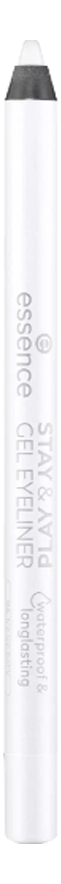 Водостойкий гелевый карандаш для глаз Stay & Play Gel Eyeliner 1,3г: 04 Ice Ice Baby