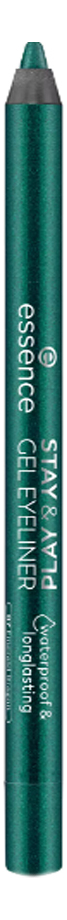 Водостойкий гелевый карандаш для глаз Stay & Play Gel Eyeliner 1,3г: 07 Emerald Dragon