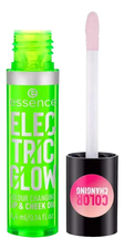 essence Масло для губ и щек меняющее цвет Electric Glow Lip & Cheek Oil 4,4мл