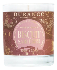 Durance Ароматическая свеча Perfumed Natural Candle Sable Biscuit (Песочное печенье)