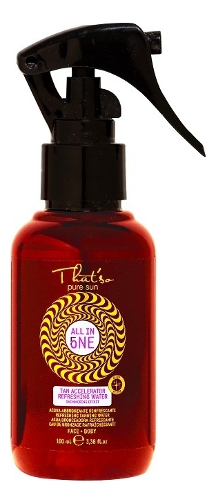 

Мерцающий ускоритель загара Освежающая вода All In One Tan Accelerator Refreshing Water 100мл