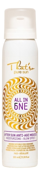 Мусс после загара с омолаживающим эффектом All In One After Sun Anti-Age Hydration Mousse 100мл