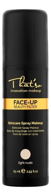 Спрей для макияжа Face-Up Beauty Filter 75мл: Light Nude