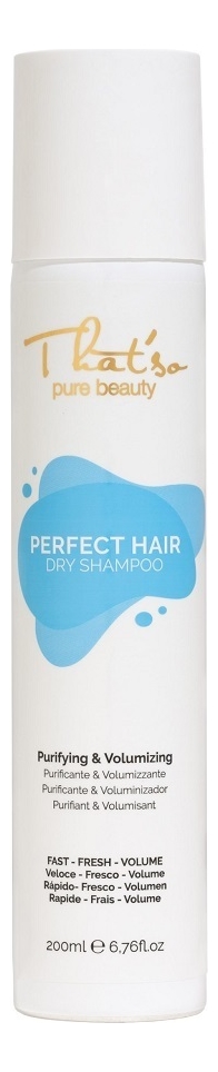 Сухой шампунь для идеальных волос Perfect Hair Dry Shampoo 200мл сухой шампунь для волос perfect hair dry shampoo 200мл