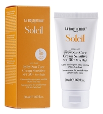 La Biosthetique Солнцезащитный крем для лица и тела Soleil Sun Care Cream Sensitive SPF50+ 50мл