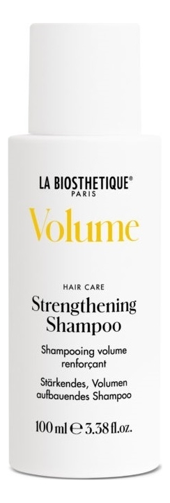 Укрепляющий шампунь для объема волос Volume Strengthening Shampoo: Шампунь 100мл укрепляющий шампунь для придания объема la biosthetique strengthening shampoo 250 мл