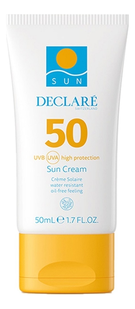 Водостойкий солнцезащитный крем для ежедневного использования Sun Cream SPF50 50мл