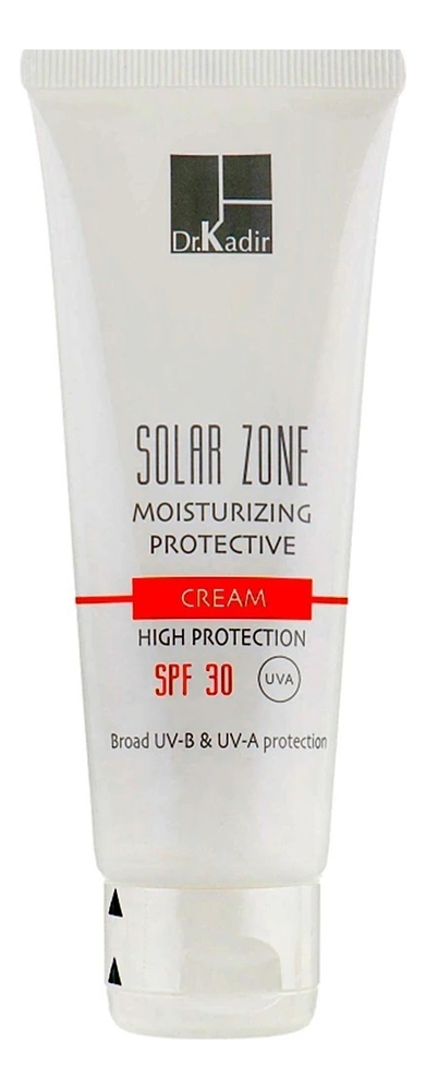 Солнцезащитный увлажняющий крем для лица Solar Zone Moisturizing Protective Cream 75мл: Крем SPF30