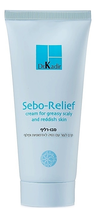 Крем для жирной кожи лица Sebo-Relief Cream 100мл себорельеф крем для жирной и чувствительной кожи dr kadir sebo relief cream 100 мл