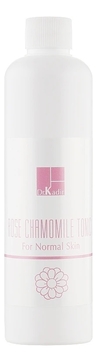 Тоник для лица с экстрактом ромашки Rose Chamomile Tonic For Normal Skin 250мл