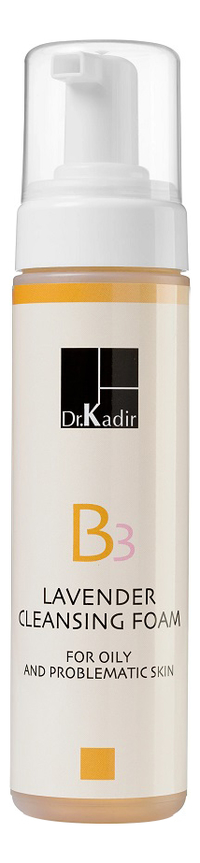 Очищающая пенка для проблемной кожи лица с экстрактом лаванды B3 Lavander Cleansing Foam 200мл