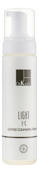 Очищающая пенка для умывания с витаминами Light E+C Gentle Cleansing Foam 200мл