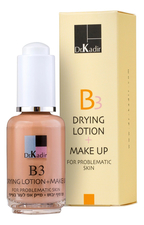 Dr. Kadir Тонирующая подсушивающая эмульсия для проблемной кожи лица B3 Drying Lotion + Make Up Problematic Skin 30мл
