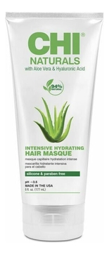 Маска для волос увлажняющая Naturals Aloe Vera & Hyaluronic Acid Intensive Hydrating Hair Masque