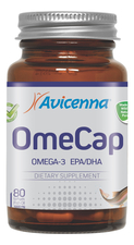 Avicenna Биологическая активная добавка к пище OmeCap 80 капсул