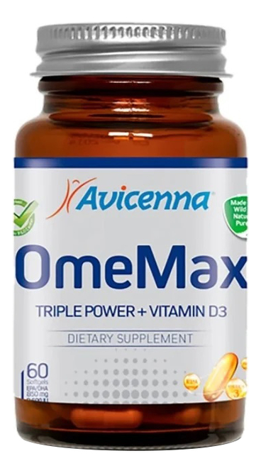 Биологическая активная добавка к пище OmeMax 60 капсул биологическая активная добавка к пище vitamin d3 d max 5 60 капсул