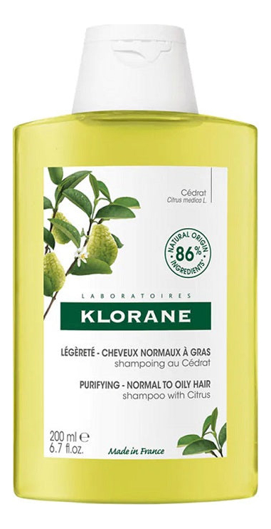 Шампунь для волос Purifying Shampoo With Citrus: Шампунь 200мл