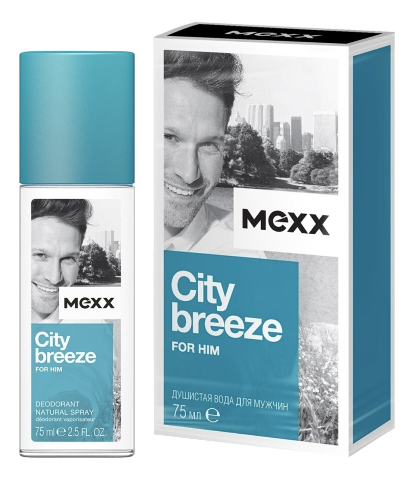 City Breeze For Him: душистая вода 75мл city breeze for him туалетная вода 30мл