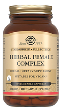 SOLGAR Биодобака для женщин Травяной комплекс Herbal Female Complex 50 капсул