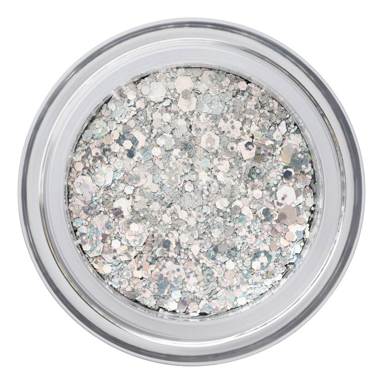 Глиттер для макияжа лица и тела Sparkle Bang Glitters 3г: 134 Серебряный